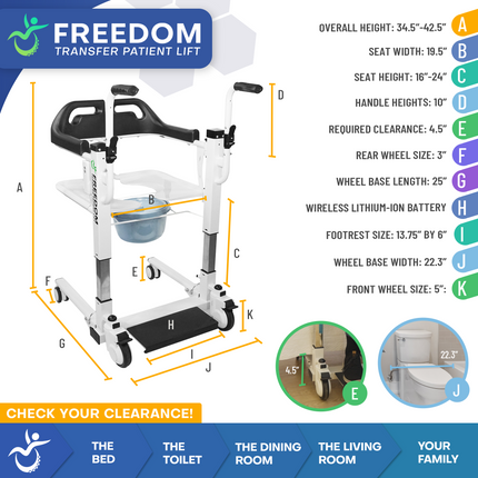 Freedom Transfer Patient Lift