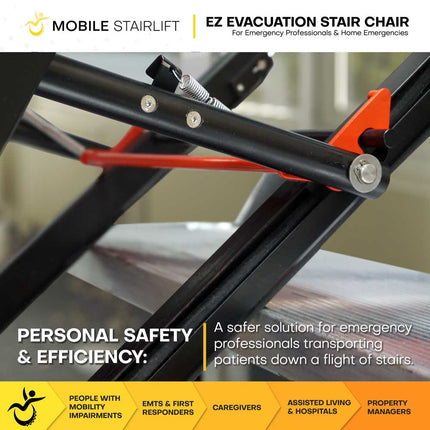 EZ Evacuation Foldable Medical Stair Lift Chair