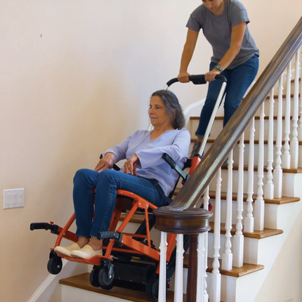 Helix Mobile Stairlift - For curved staircases