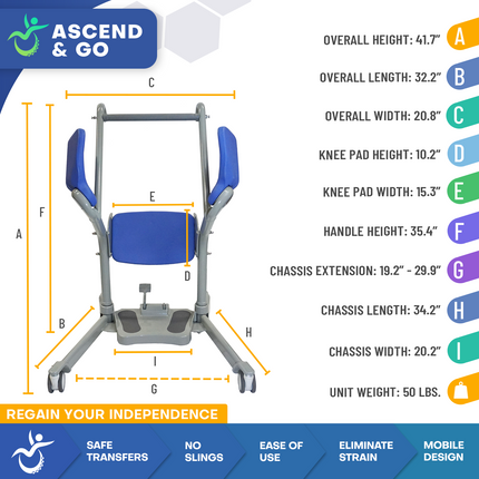 Sit to Stand Patient Lift