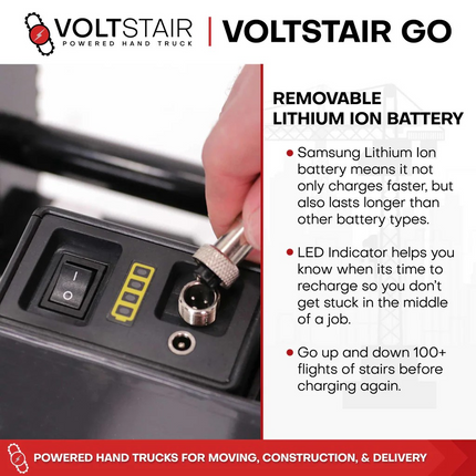 Voltstair Go – Lightweight Motorized Stair Climbing Hand Truck