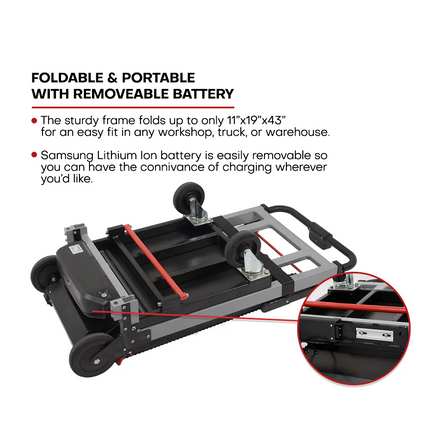 Voltstair Titan – Electric Stair Climbing Hand Truck with 440 lb Capacity